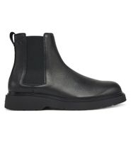 Calvin Klein Chelsea Boots Leder - Schwarz - Grosse 44 - neu