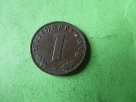 Dt. Reich 1938 D, 1 Reichspfennig
