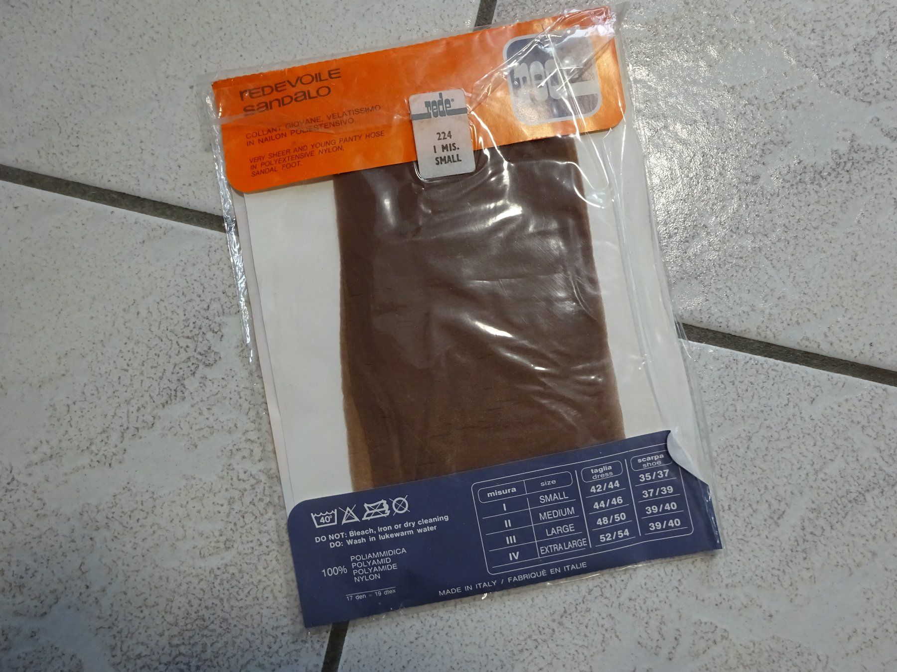 Calze & Collant: Strumpfhose-Sandalo/Rede – Nuovo e nell'imballaggio originale da Rothrist venduto da Mistery1 1