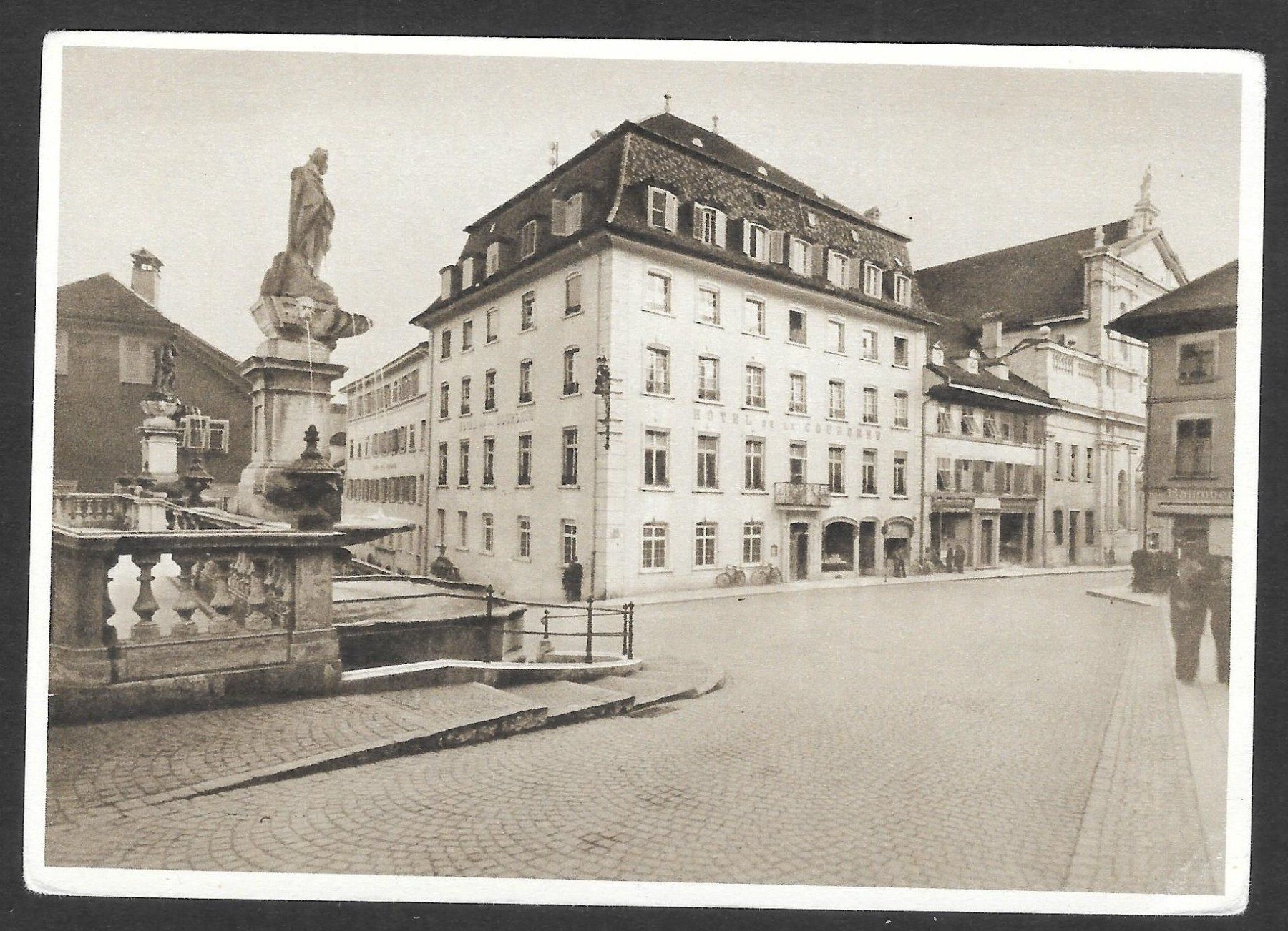 Ansichtskarten: Solothurn Hotel Krone – Gebraucht aus Olten von clotaldi