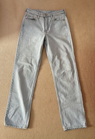 H&M Vintage Straight High Waist Jeans