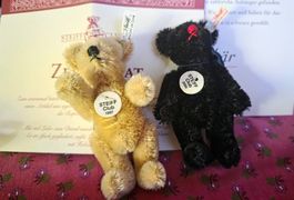 2 mini Steiff Teddybären Bären