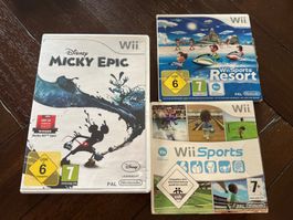 Ab 1.-/ 3x Nintendo Wii Spiele für deinen Winter!!