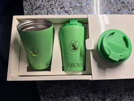 2 Trinkbecher Swarovski neu und in OVP