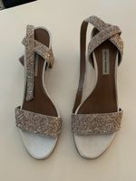 Tabitha Simmons Sandalen rosa Glitzer Grösse 39 Neu