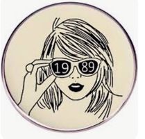 Taylor Swift Pin Anstecker Punk Rock Metal Pop