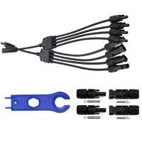 4-fach Y-Stecker MC4 Stecker Solarpanel
