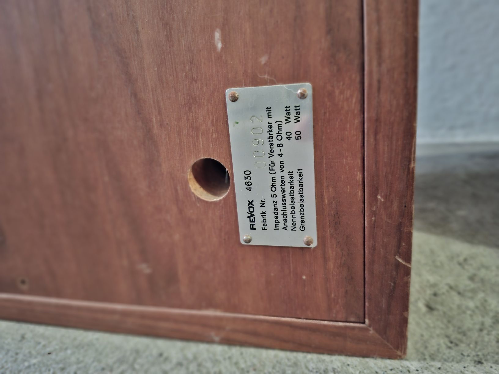 Revox Casse acustiche: Revox 4630 Lautsprecher – Usato da Wangen an der aare venduto da swiss.antik 6