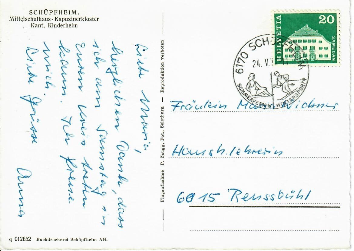 Cartes postales: Schüpfheim – D'occasion à Hochdorf par Ziegel-16 1