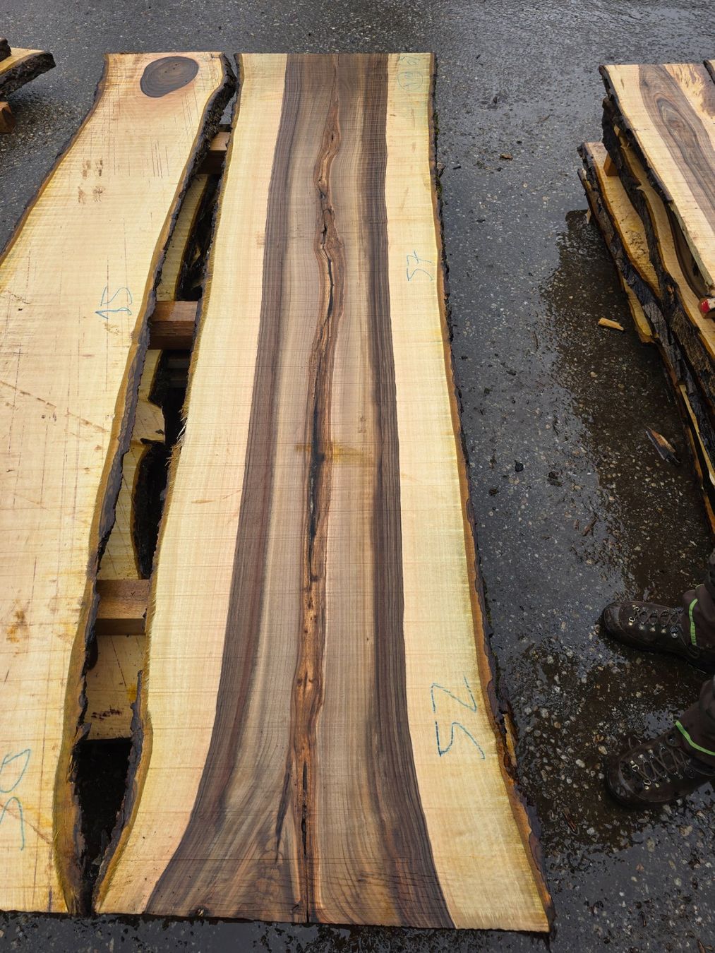 Holzartikel: Nussbaumbrett Nr. N110 – Neu (gemäss Beschreibung) aus Ramsei von Waelchris 1