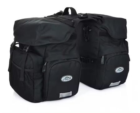Wasserdichte Doppelte Fahrradtasche für den Gepäckträger 50L