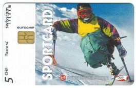 Taxcard Chip-1628 Sportcard Behindertensport ungebraucht