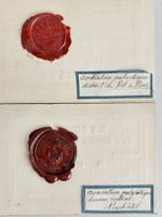 NEUCHÂTEL - ASSOCIATION PATRIOTIQUE - 2X Cachets - 19ème S.