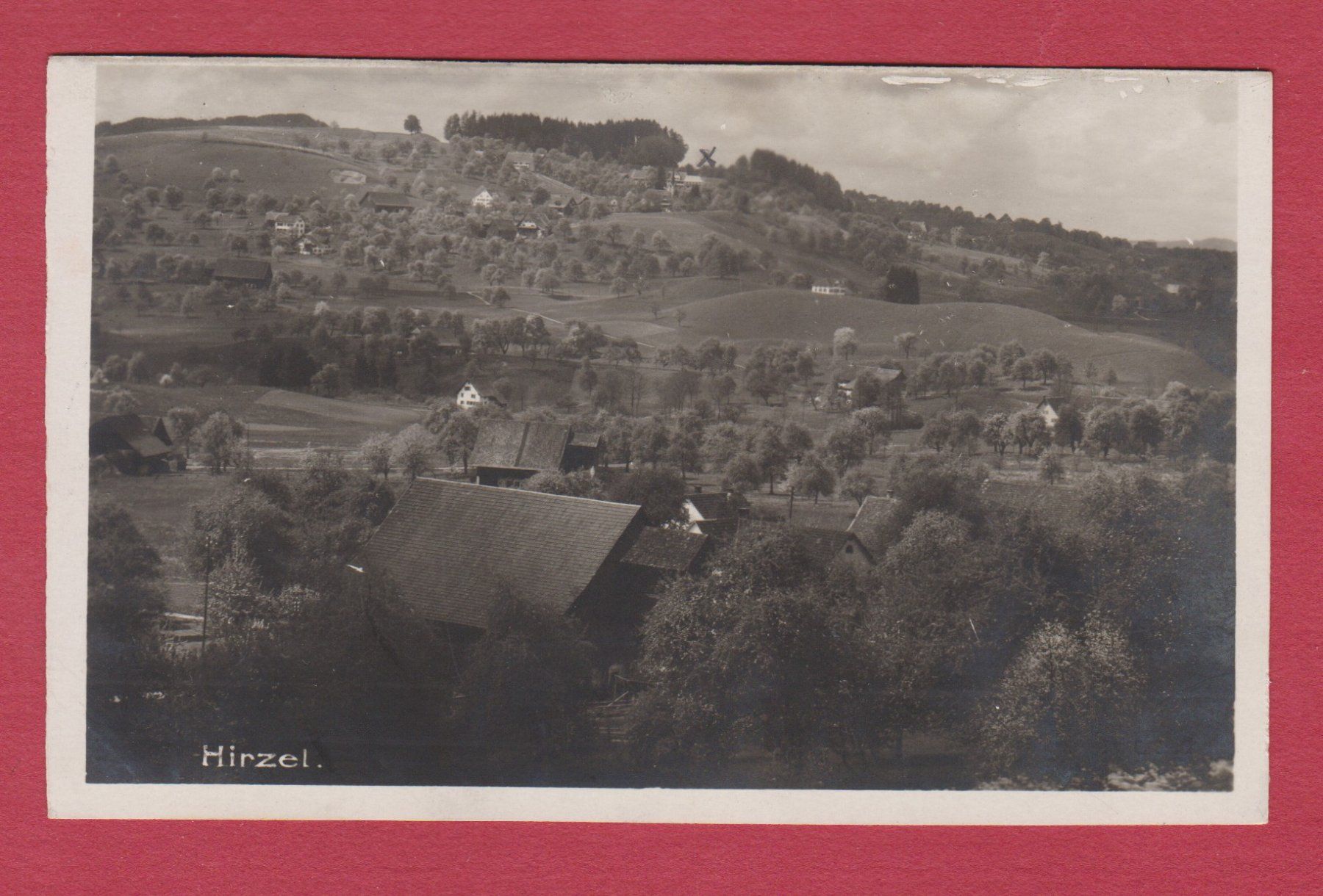 Cartoline postali: Hirzel   :   alte Ansichtskarte von um 1930 – Usato da Vitznau venduto da Ropaku