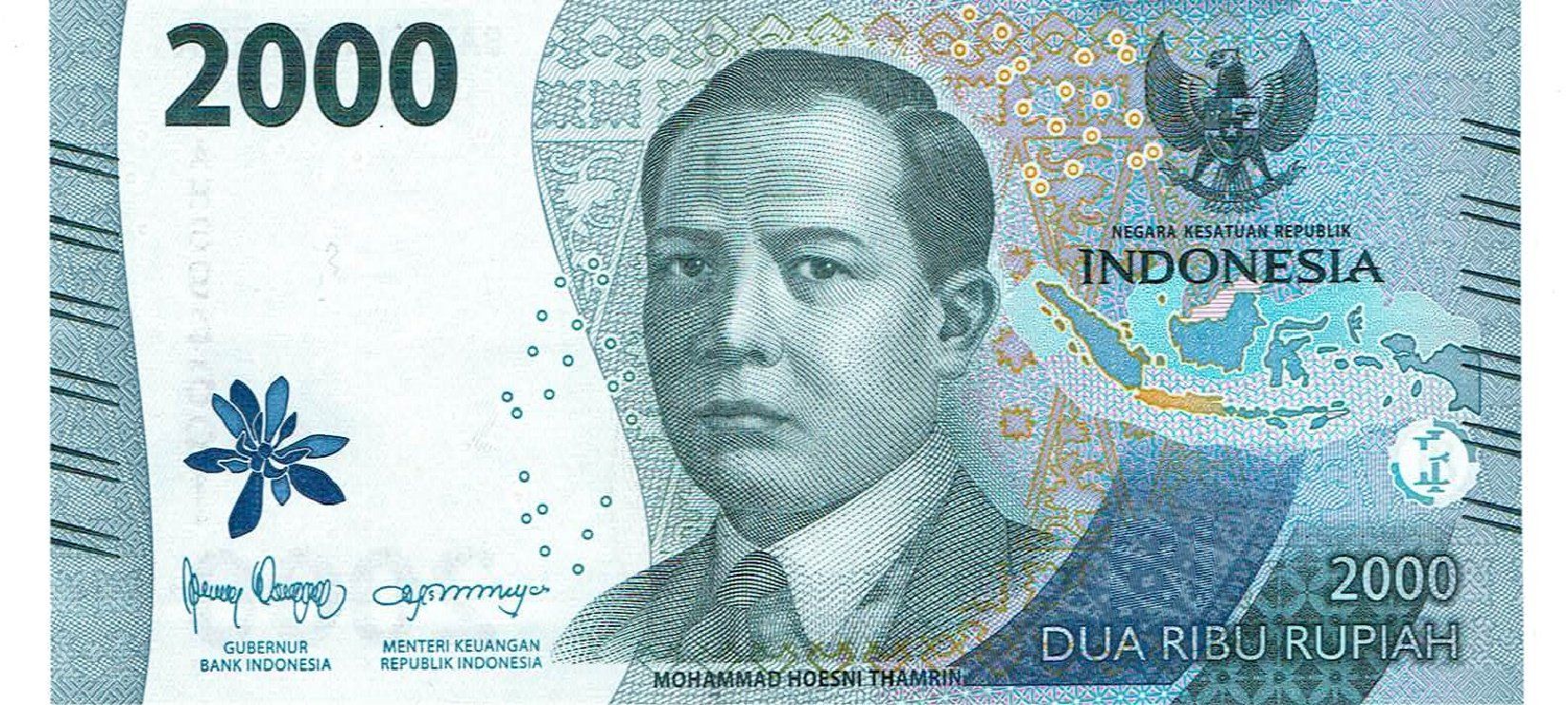 Banknoten: Indonesien 2000 Rupiah P-163 UNZ – Neu (gemäss Beschreibung) aus Steffisburg von ber_8htf
