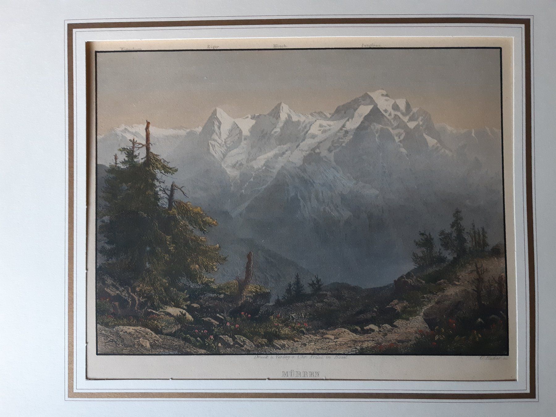 Grafica & Litografie: Lot 1 Litho 5 Stück alt – Usato da Grindelwald venduto da carro5 4