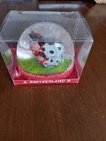 Schneekugel Schweiz Kuh Motiv neu in Originalverpackung