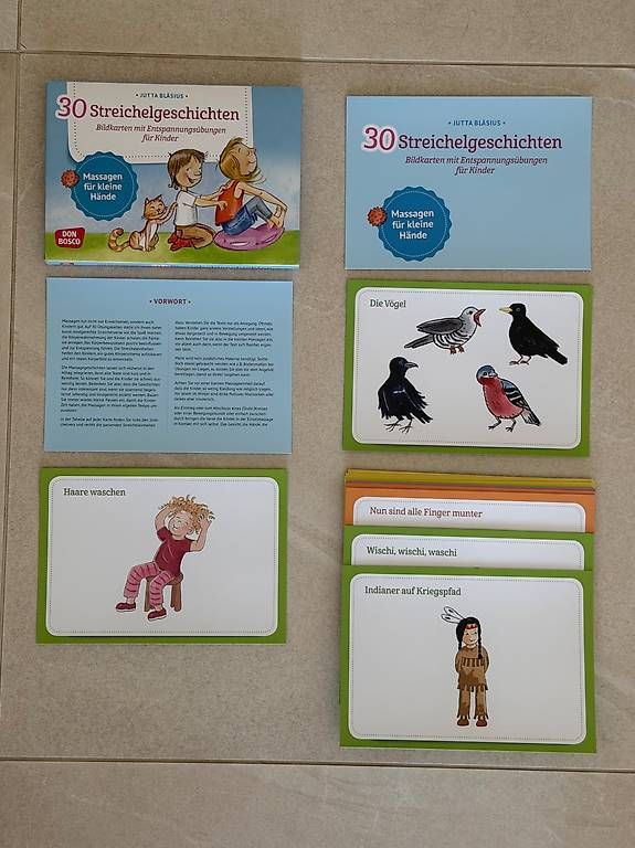 Bücher: Streichelgeschichten 30 Bildkarten – Gebraucht aus Schönenbuch von Herbie6446 1