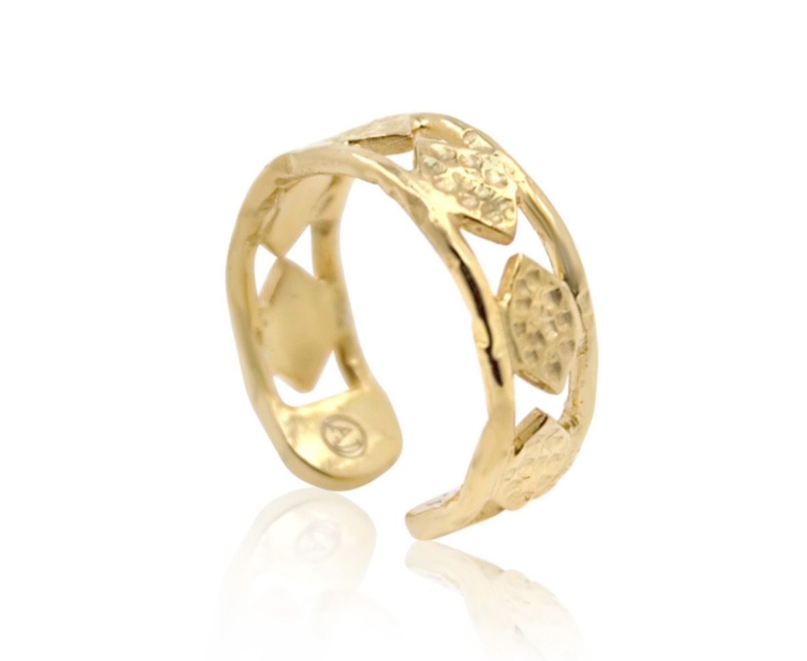 Bagues: Ring Messing vergoldet 18 karat – Neuf avec emballage d'origine à Erlinsbach par moseco 1