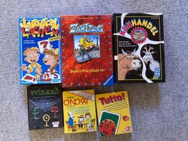 Verschiedene Spiele