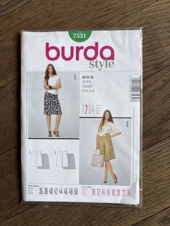 Schnittmuster von Burda