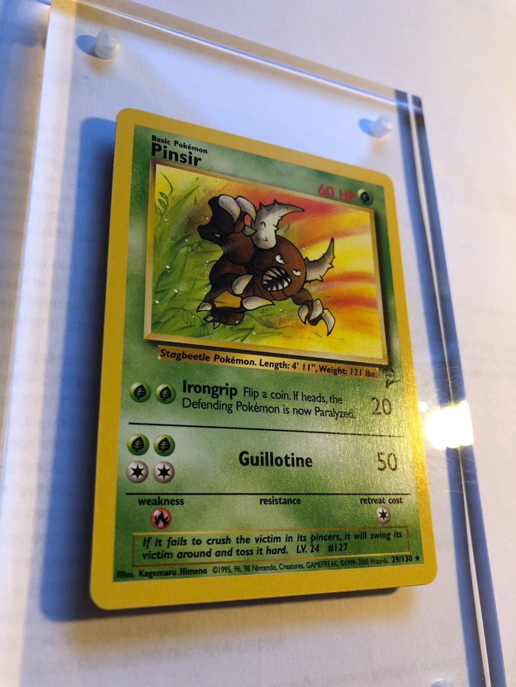 Carte collezionabili: Pinsir (rare) base set2 - MINT - ab 1.- – Usato da Giubiasco venduto da dan_pr8b 1