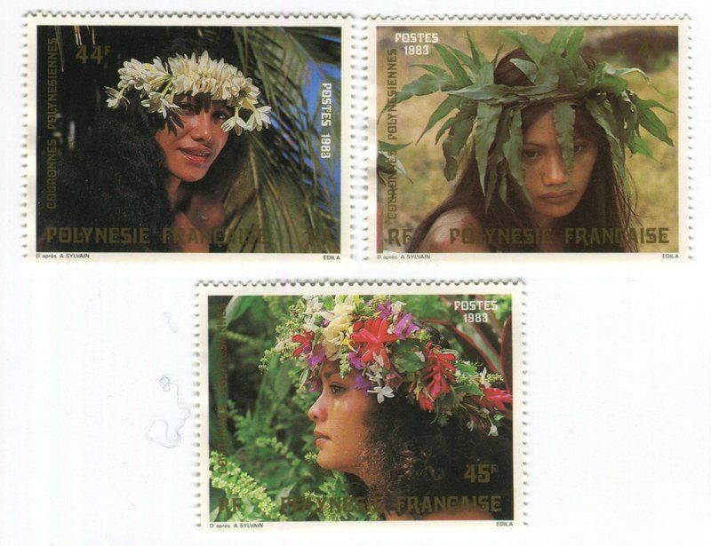 Tutti i francobolli: Briefmarken "Frauen". Französisch-Polynesien. – Nuovo e nell'imballaggio originale da Basel venduto da Butsch5