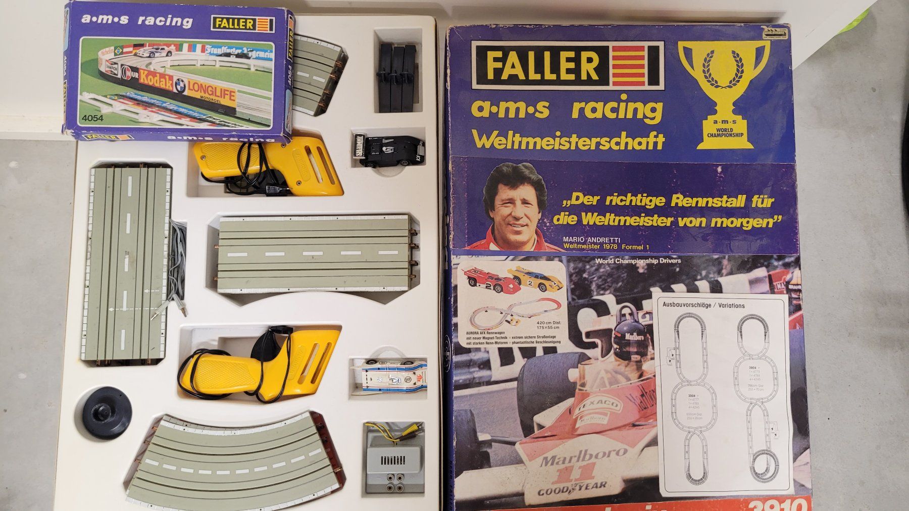 Faller Rennbahnen: Faller a.m.s. racing Weltmeisterschaft – Gebraucht aus Münchenbuchsee von Scorsy