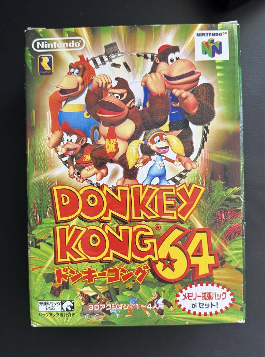 Giochi: Memory Expansion Pack N64 + Donkey Kong 64 JAP – Usato da Blonay venduto da ADO_79 1