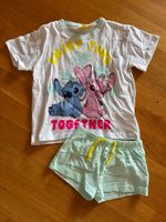 Tolles Stitch Pyjama Gr. 110/116, Neu
