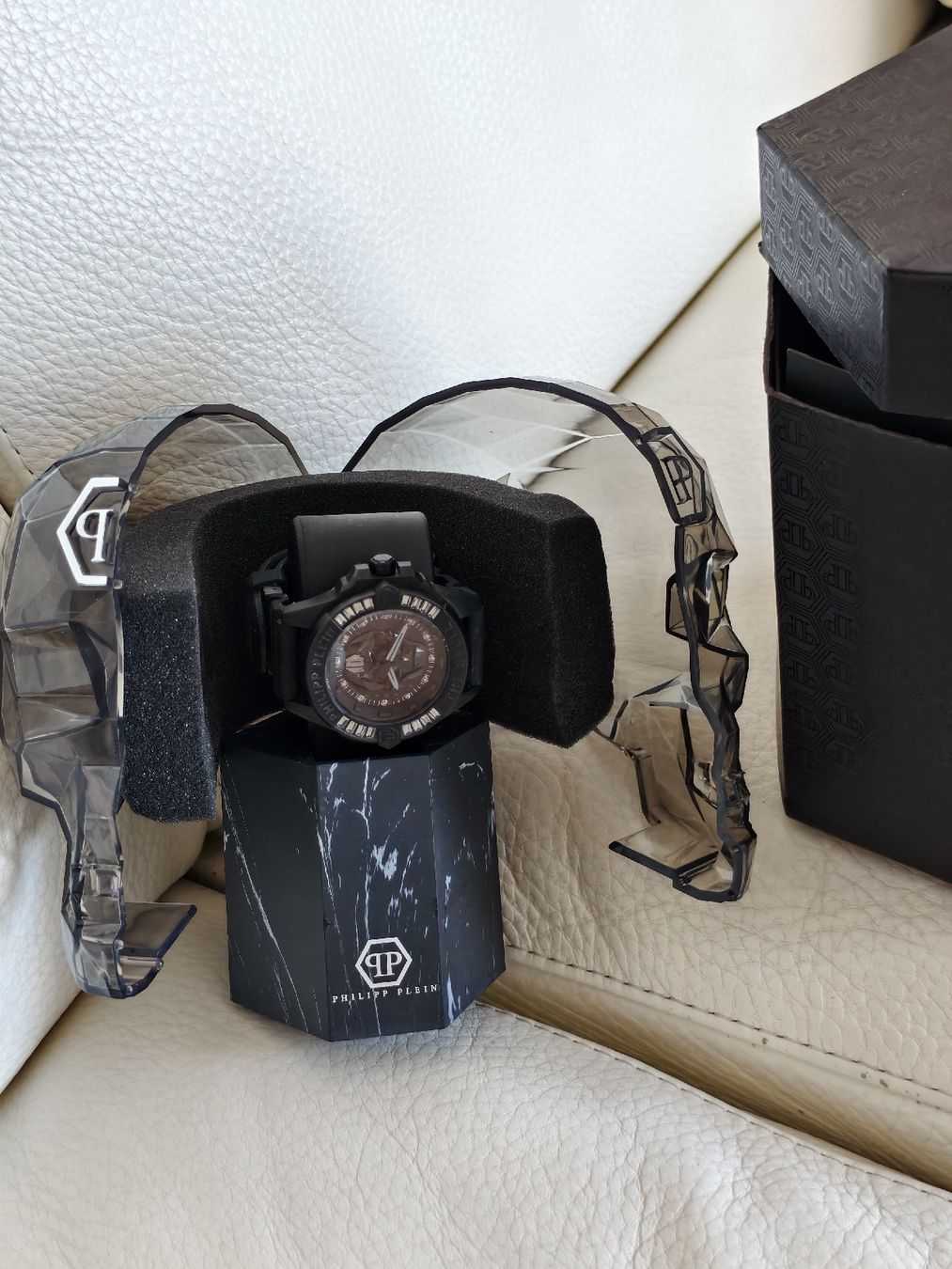 Philipp Plein Uhren: Montre Philippe plein kama utilisée – Neu und originalverpackt aus Bulle von Habib61