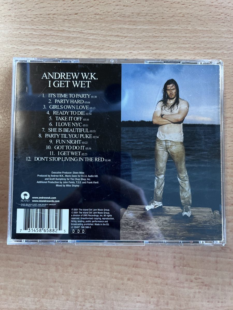 CD: Andrew W.K. - I get wet – Usato da Zürich venduto da Tyler1983 1