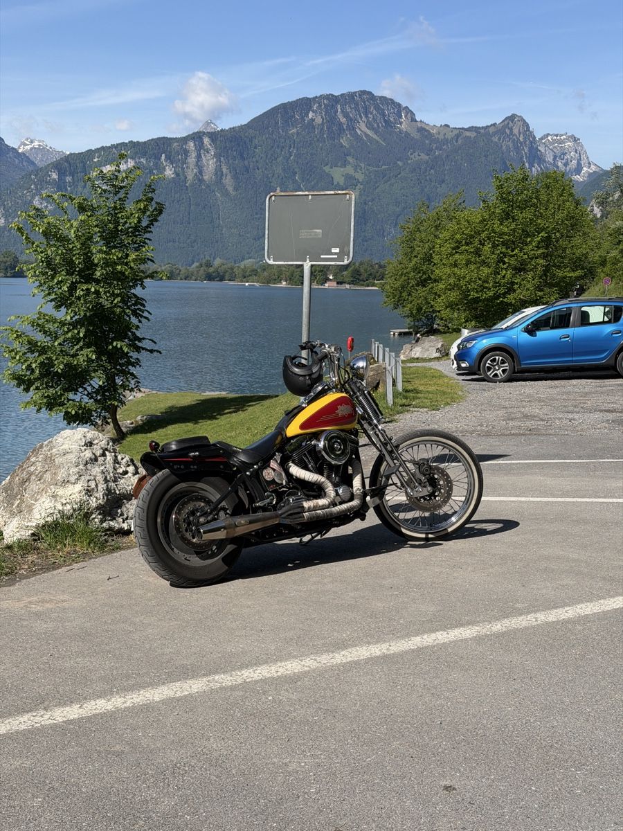 Harley-Davidson Chopper: Harley Davidson Softail FXSTS  – Usato da Niederurnen venduto da statisch_tief 2