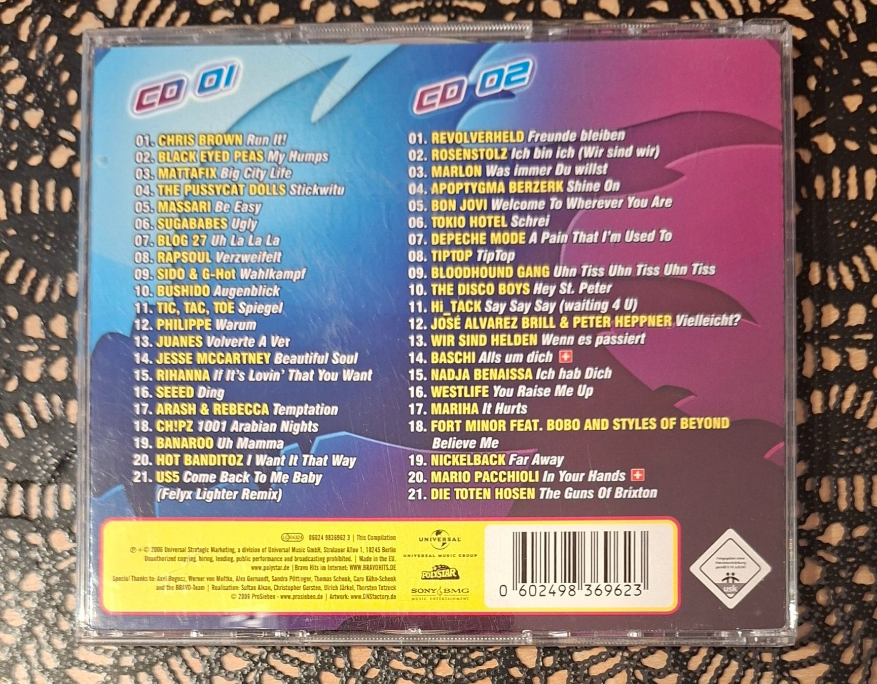 CDs: Bravo Hits 52, Doppel CD, 2006, Hit Compilation, Sampler – Gebraucht aus Amriswil von Celini3 1