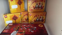 LEGO 40764 40766 80117 Neujahr Kollektion OVP