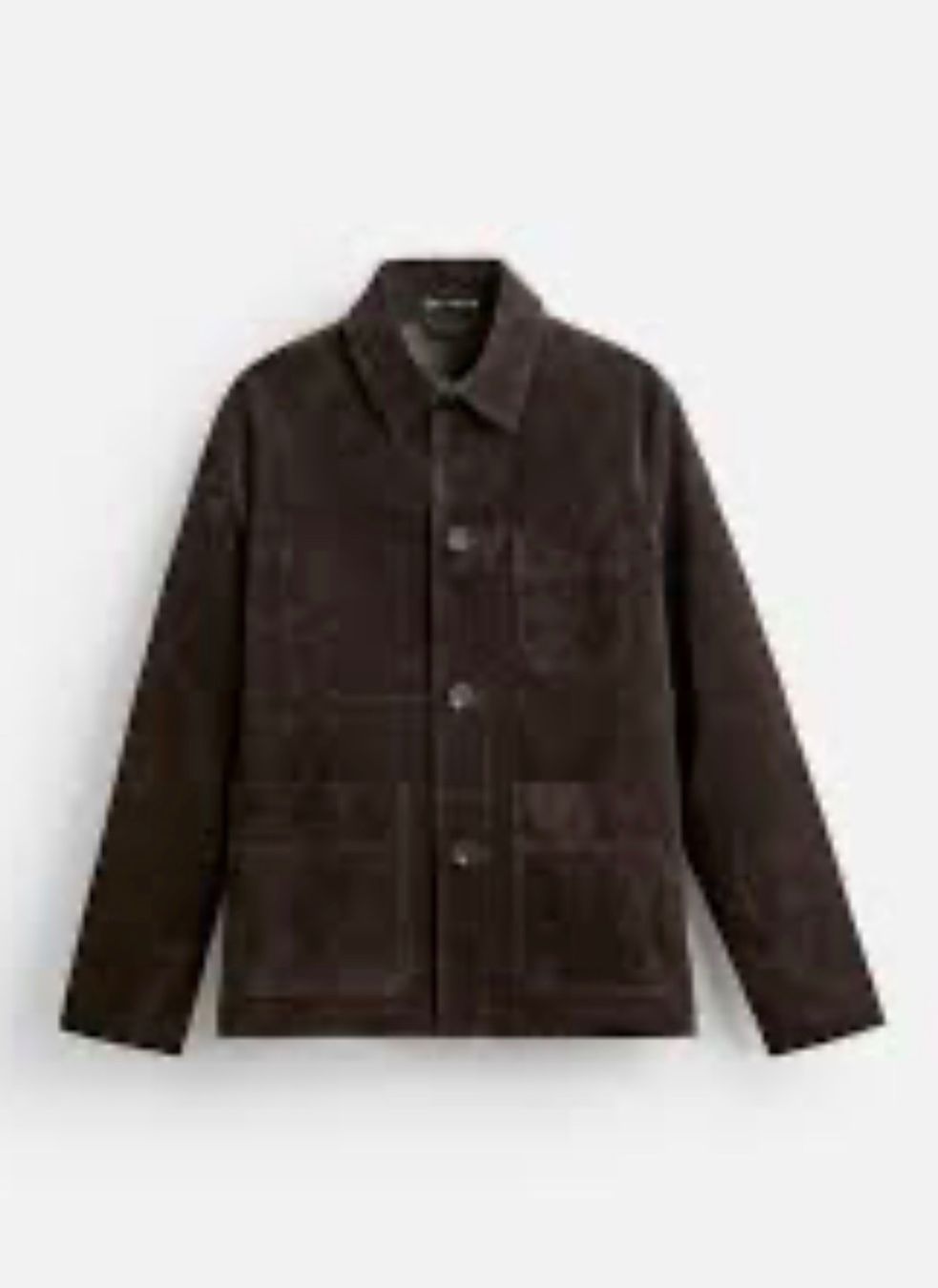 Zara Giacche: Zara Wildlederjacke 100% Echtleder, Gr M, NEU – Nuovo e nell'imballaggio originale da Horgen venduto da Ed0