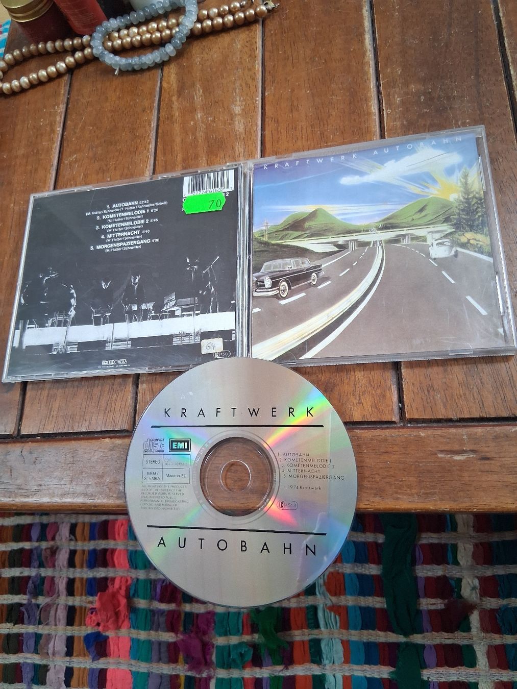CD: kraftwerk- autobahn – Usato da St-Cergue venduto da VeganWarrior