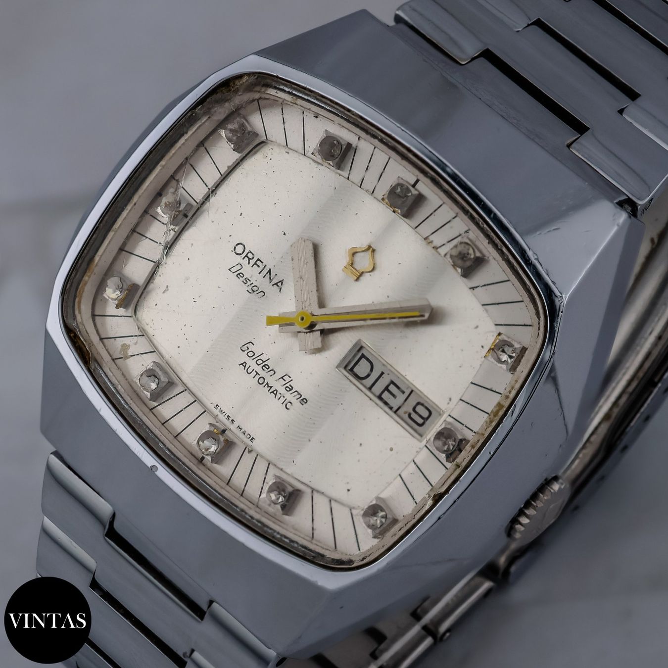 Orfina Orologi: Orfina Golden Flame – Usato da Zürich venduto da Vintas 4