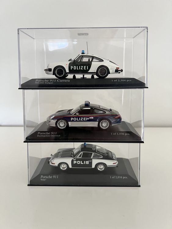 Porsche 911 Police Miniature - Minichamps (Gebraucht) in Meinier für ...