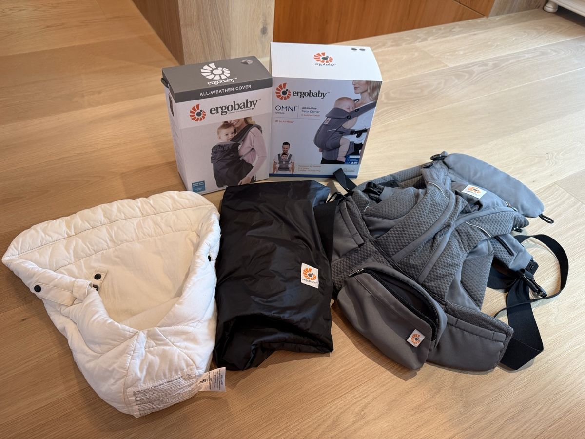 Ergo Baby Bauch- & Rückentragen: Ergo Baby Komplettset – Gebraucht aus Abtwil SG von JFK2014