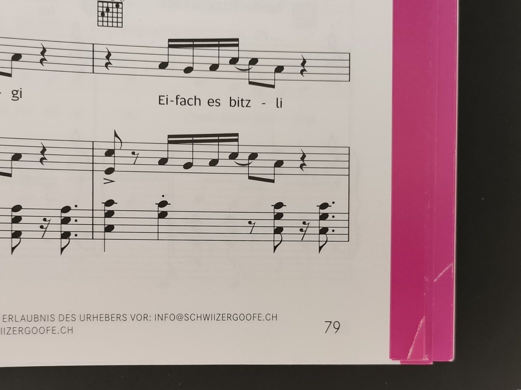 Livres: SONGBUECH Schwiizergoofe 5 – D'occasion à Schaffhausen par Restwert_SH 5