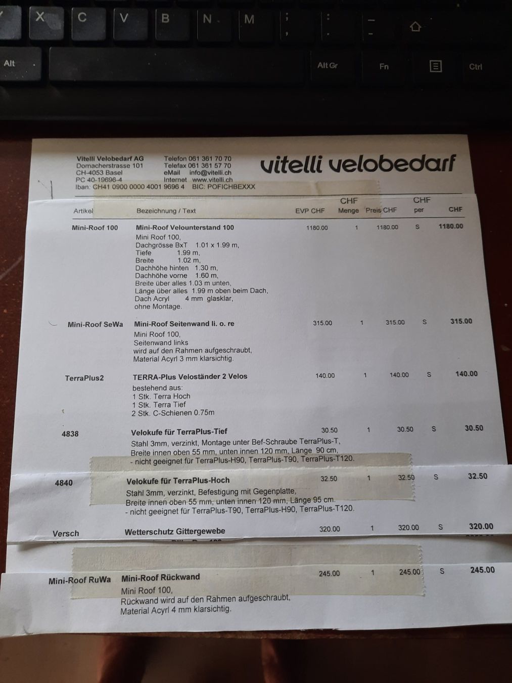 Abris: Velo Unterstand – D'occasion à Basel par Airwick1 4