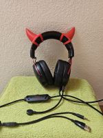Gaming Headset mit Teufel-Hörnern - Super Sound!