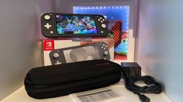 Switch Lite - mit OVP - Mario Kart - Wie Neu