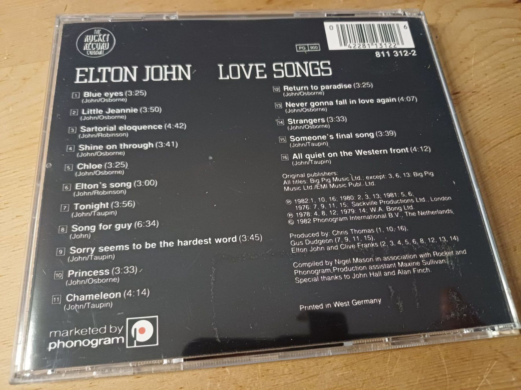CD: Elton John - Love Songs – Usato da Jona venduto da Rreto71 1
