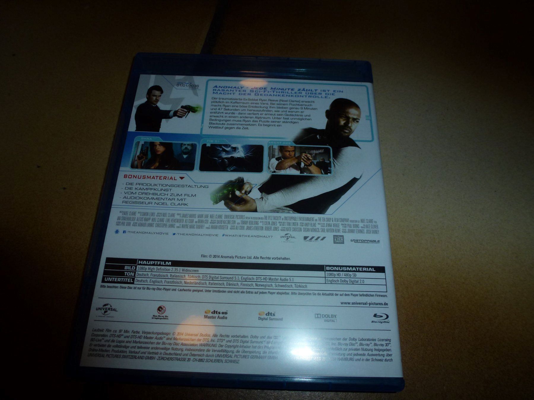 Tutti i DVDs: Anomaly BLU-RAY – Usato da Olten venduto da Disc-Verkauf 2