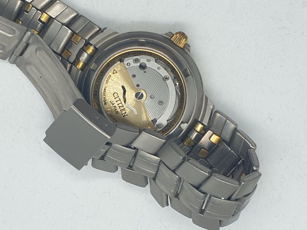 Citizen titanium automatic outlet wr 100