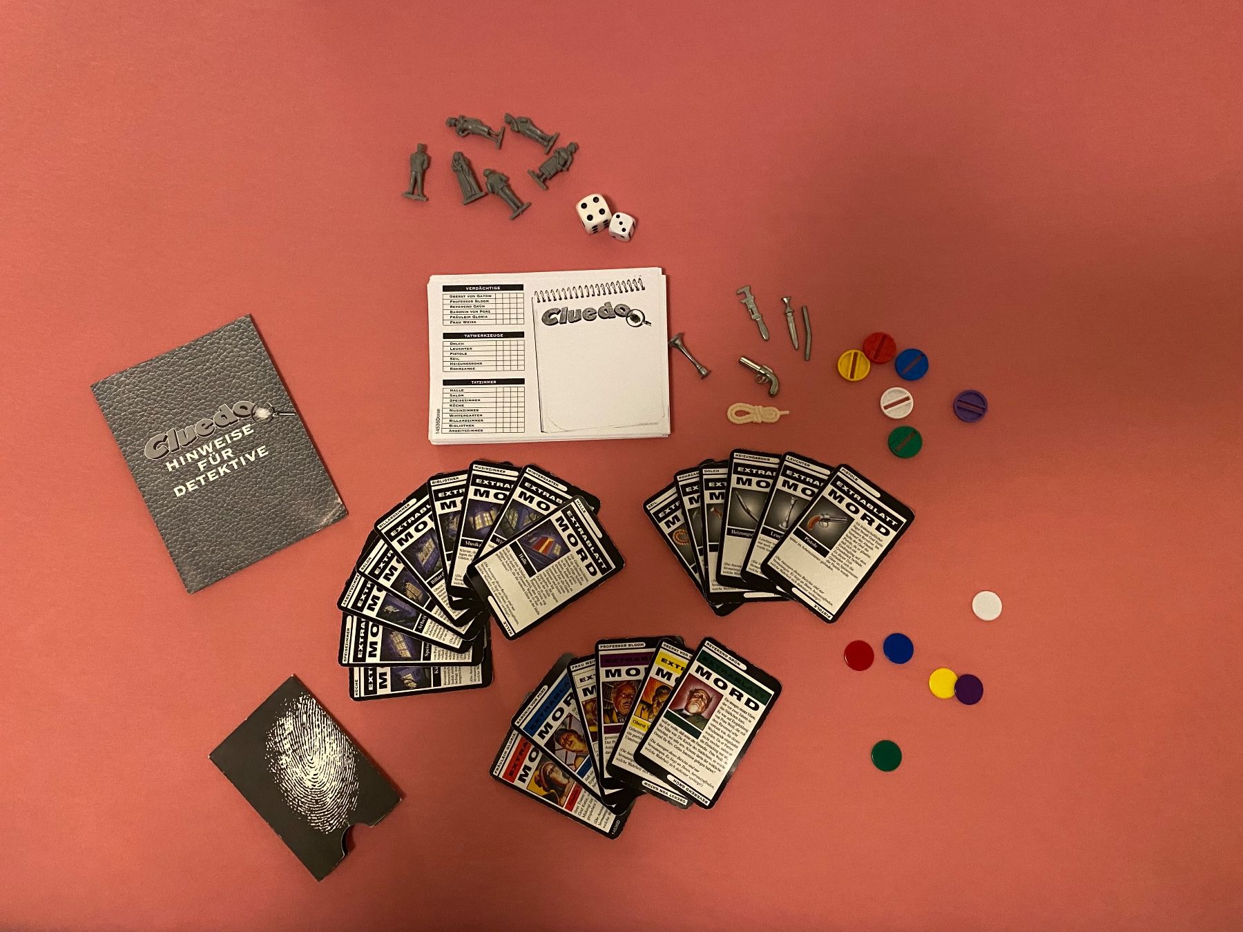 Parker Giochi: Gesellschaftsspiel Cluedo – Usato da Winterthur venduto da Roligody 3