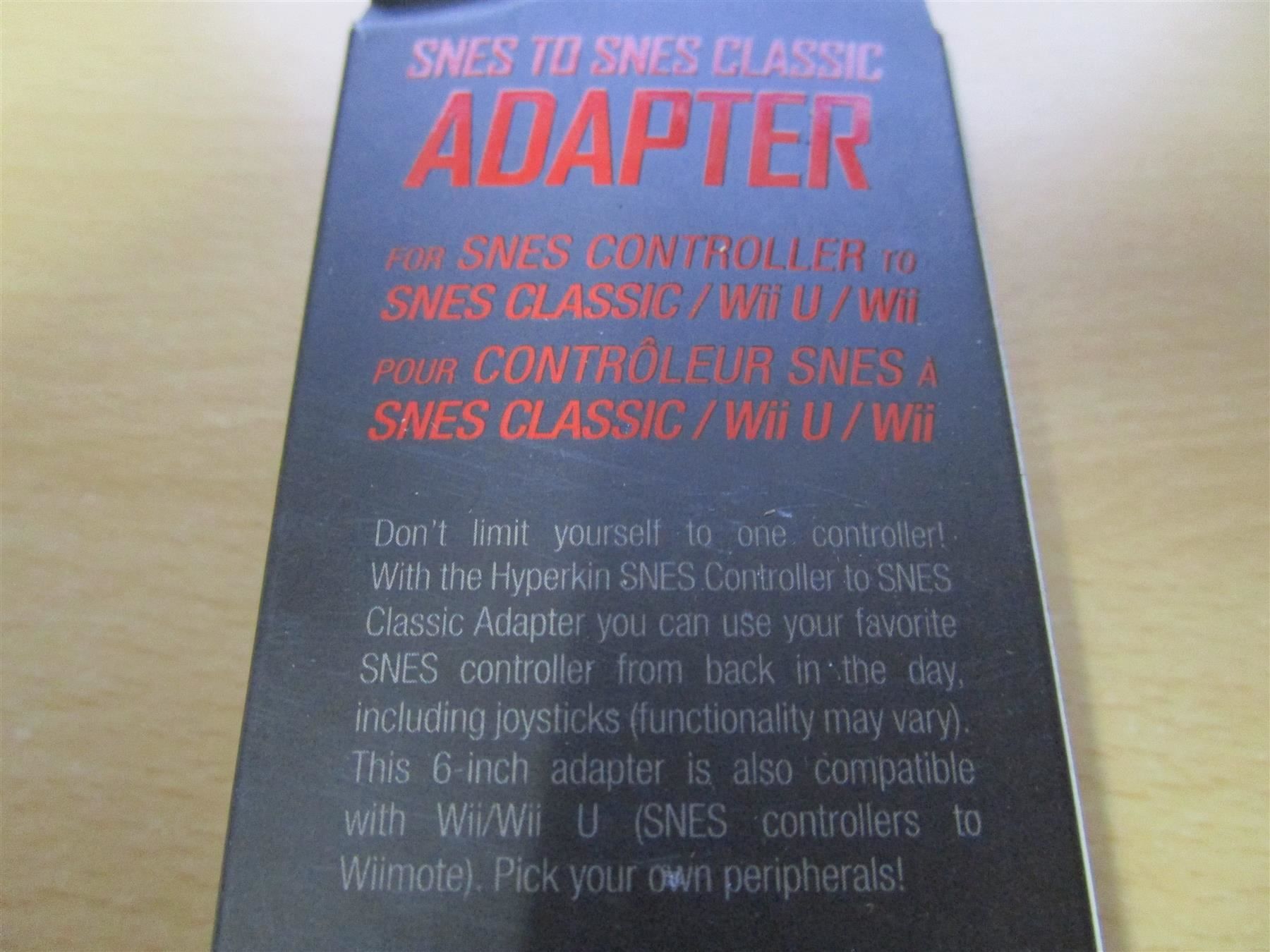 Nintendo Console: Super Nintendo zu Wii/Wii U/etc. Adapter – Nuovo (secondo la descrizione) da Goldau venduto da agestuffer 3