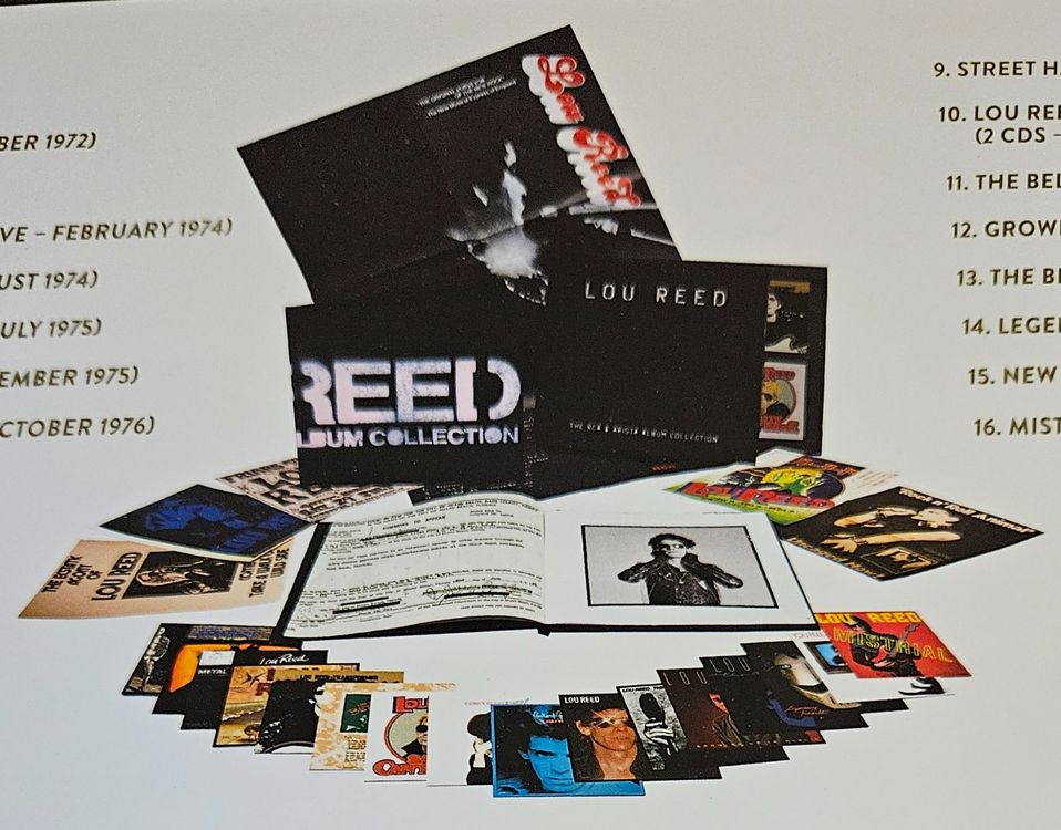 LOU REED - 17 CD RCA & Arista Collection Box - Remastered | Kaufen auf ...